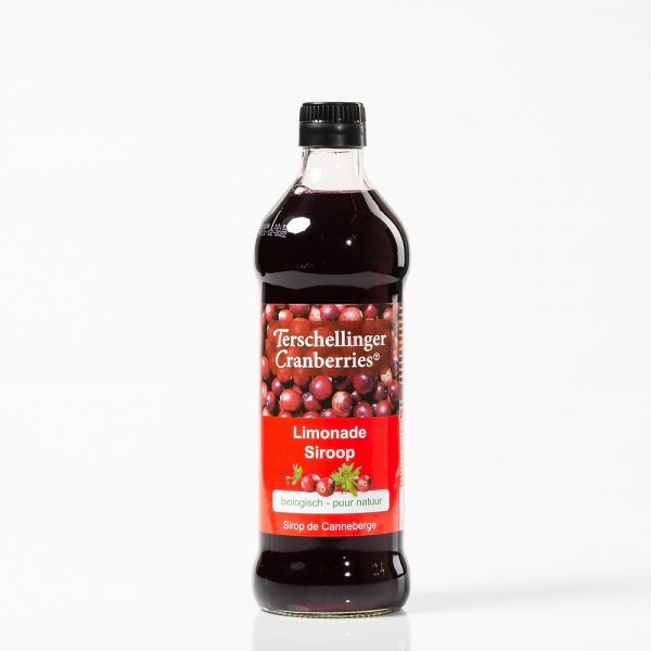 Terschellinger Cranberry limonade siroop bio 500ml